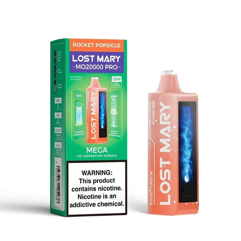 Rocket Popsicle Lost Mary