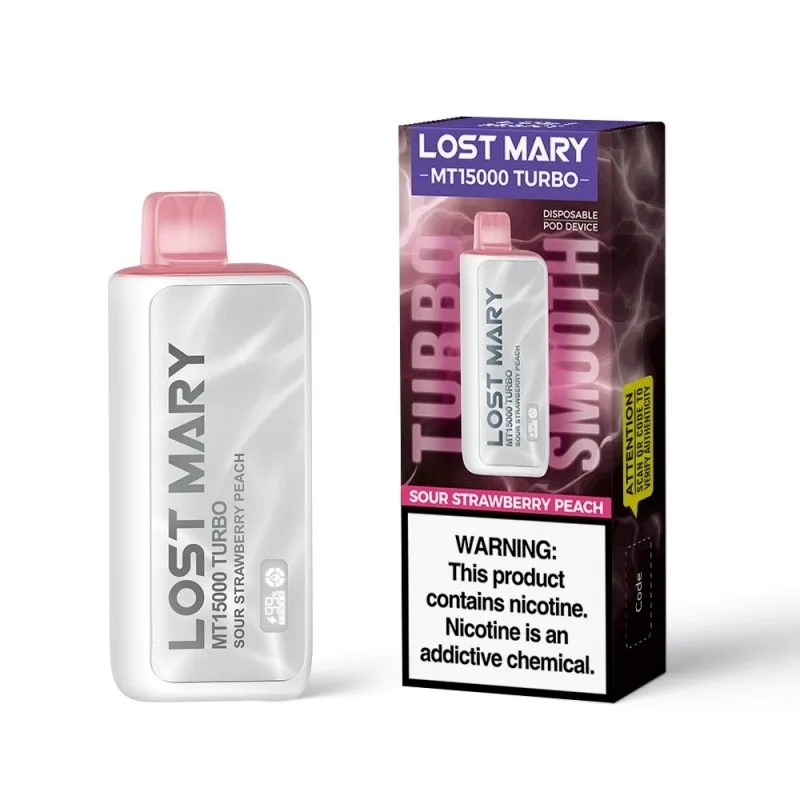 Sour Strawberry Peach Lost Mary